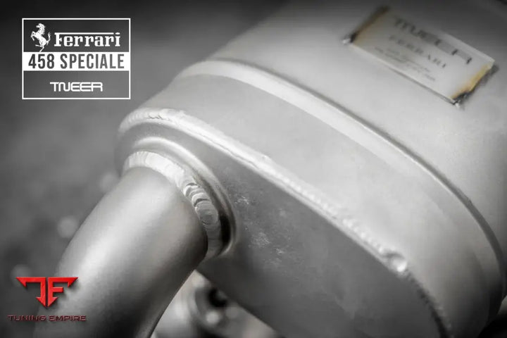 TNEER FERRARI 458 SPECIALE EXHAUST SYSTEM