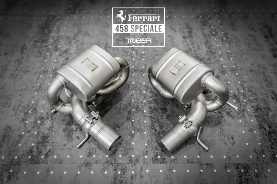 TNEER FERRARI 458 SPECIALE EXHAUST SYSTEM