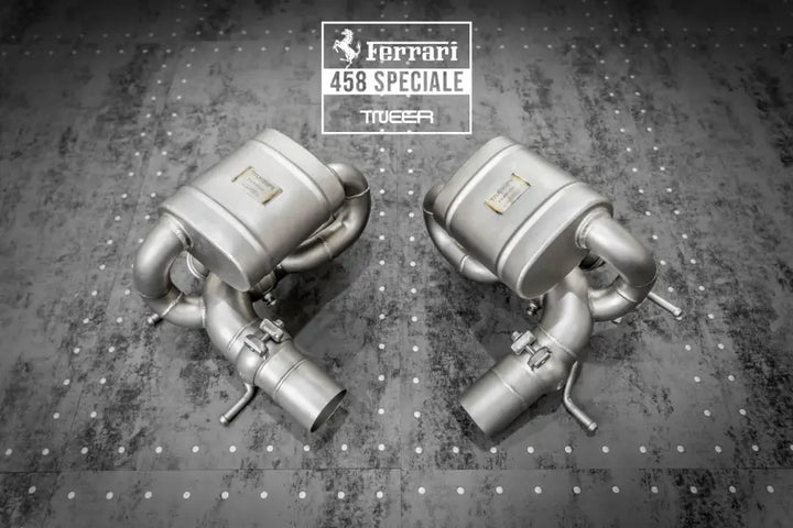 TNEER FERRARI 458 SPECIALE EXHAUST SYSTEM