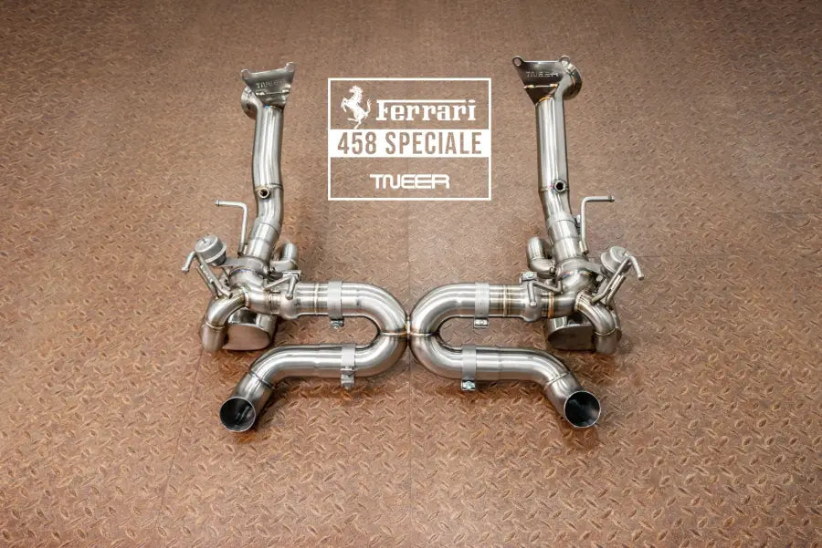 TNEER FERRARI 458 SPECIALE EXHAUST SYSTEM