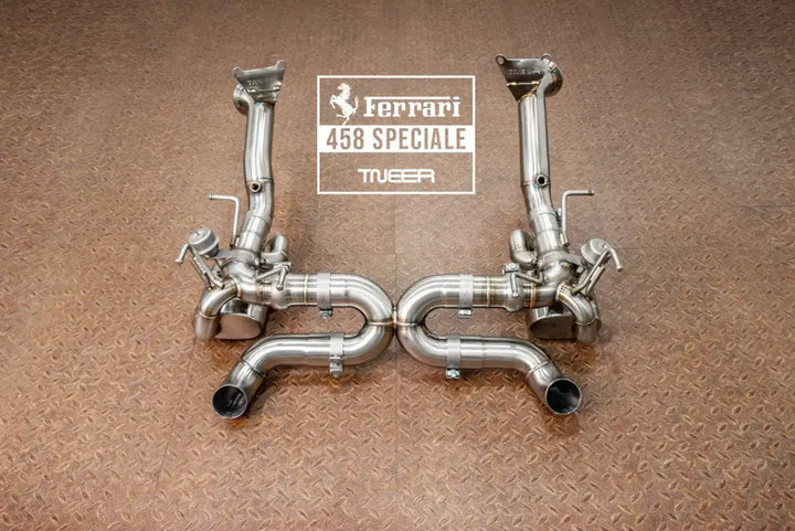 TNEER FERRARI 458 SPECIALE EXHAUST SYSTEM