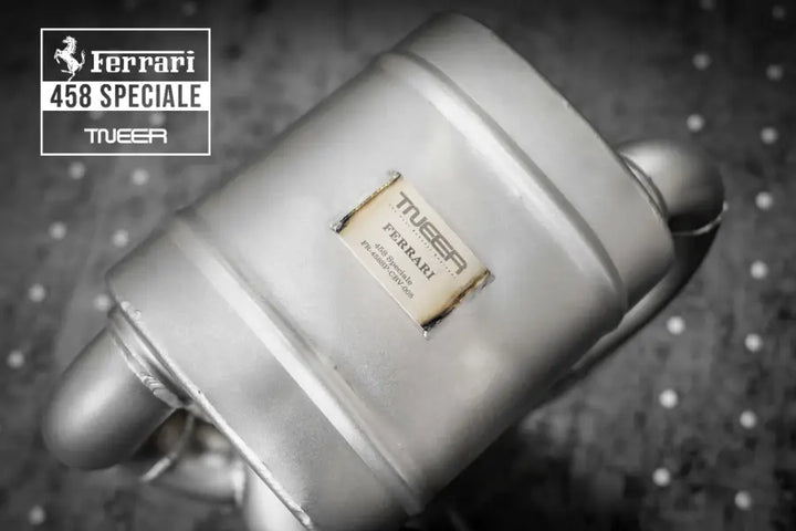 TNEER FERRARI 458 SPECIALE EXHAUST SYSTEM