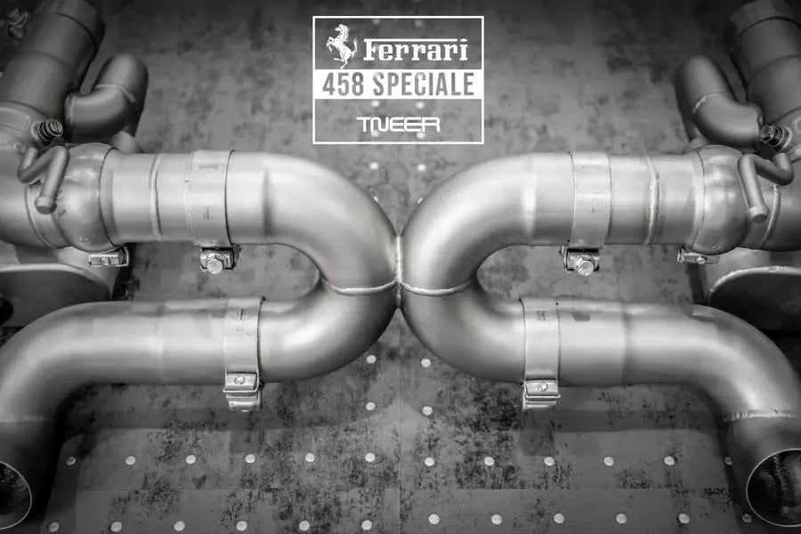 TNEER FERRARI 458 SPECIALE EXHAUST SYSTEM