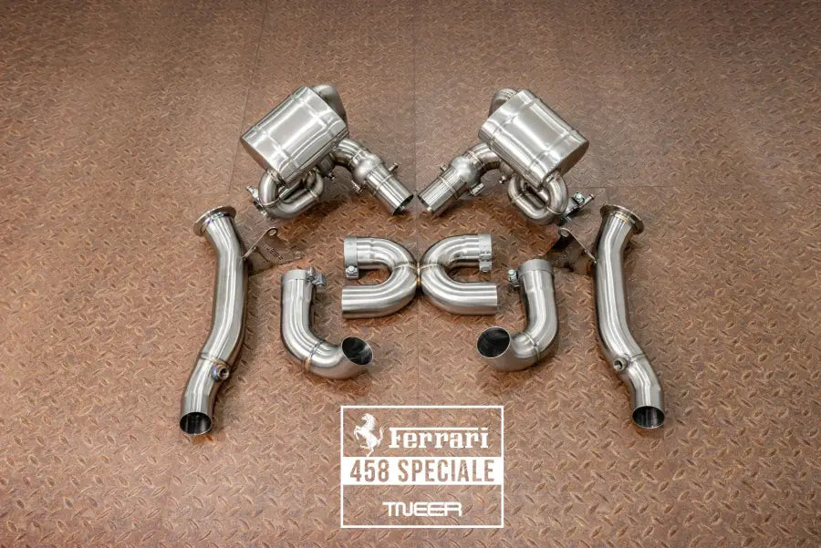 TNEER FERRARI 458 SPECIALE EXHAUST SYSTEM