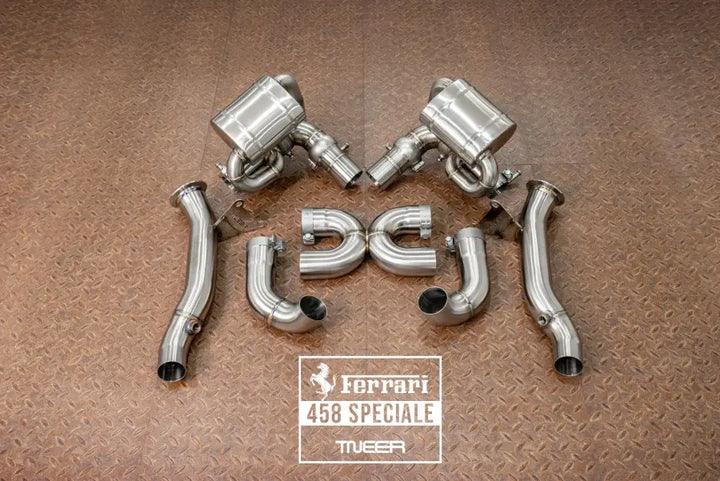TNEER FERRARI 458 SPECIALE EXHAUST SYSTEM