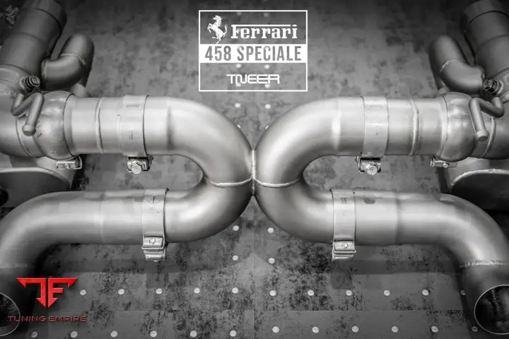 TNEER FERRARI 458 SPECIALE EXHAUST SYSTEM