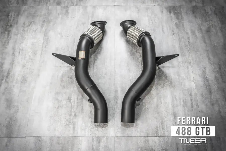 TNEER FERRARI 488 GTB / SPYDER EXHAUST SYSTEM