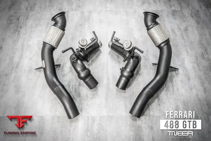 TNEER FERRARI 488 GTB / SPYDER EXHAUST SYSTEM