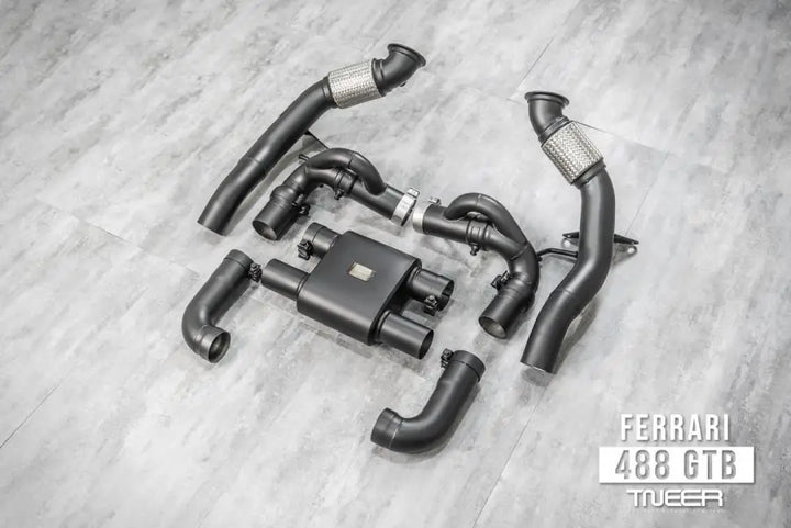 TNEER FERRARI 488 GTB / SPYDER EXHAUST SYSTEM