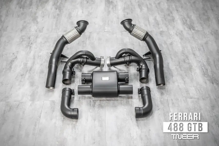 TNEER FERRARI 488 GTB / SPYDER EXHAUST SYSTEM