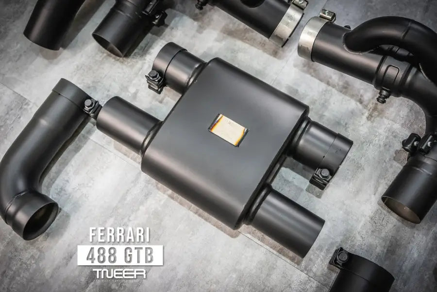 TNEER FERRARI 488 GTB / SPYDER EXHAUST SYSTEM