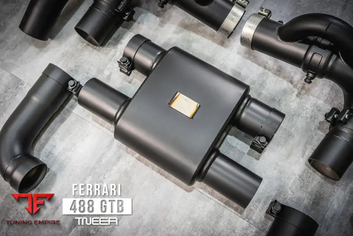 TNEER FERRARI 488 GTB / SPYDER EXHAUST SYSTEM