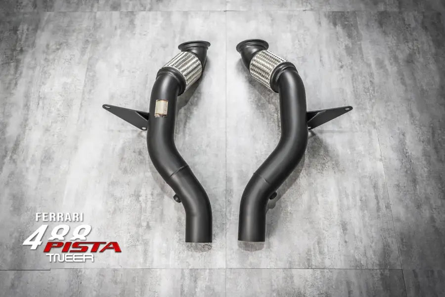 TNEER FERRARI 488 PISTA EXHAUST SYSTEM