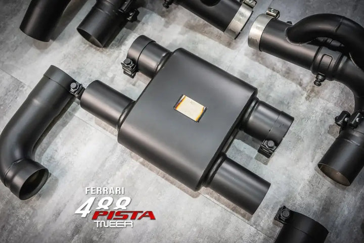 TNEER FERRARI 488 PISTA EXHAUST SYSTEM