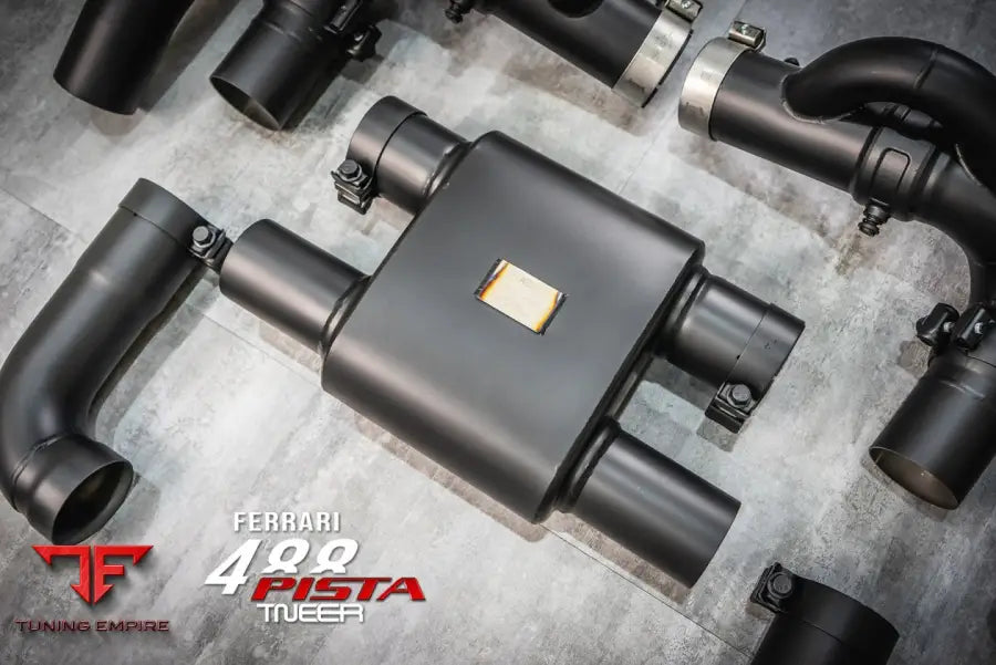 TNEER FERRARI 488 PISTA EXHAUST SYSTEM