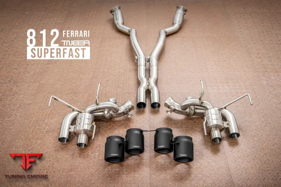 TNEER FERRARI 812 SUPERFAST EXHAUST SYSTEM