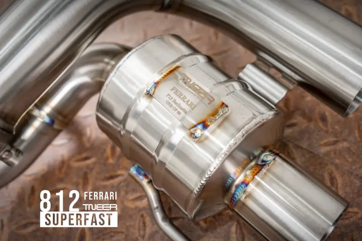 TNEER FERRARI 812 SUPERFAST EXHAUST SYSTEM