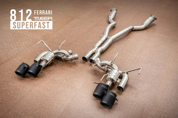 TNEER FERRARI 812 SUPERFAST EXHAUST SYSTEM