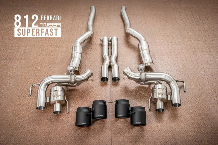 TNEER FERRARI 812 SUPERFAST EXHAUST SYSTEM