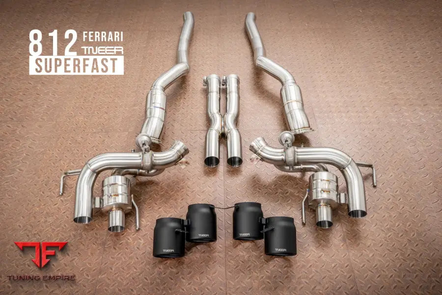 TNEER FERRARI 812 SUPERFAST EXHAUST SYSTEM