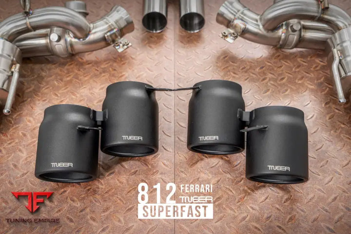 TNEER FERRARI 812 SUPERFAST EXHAUST SYSTEM