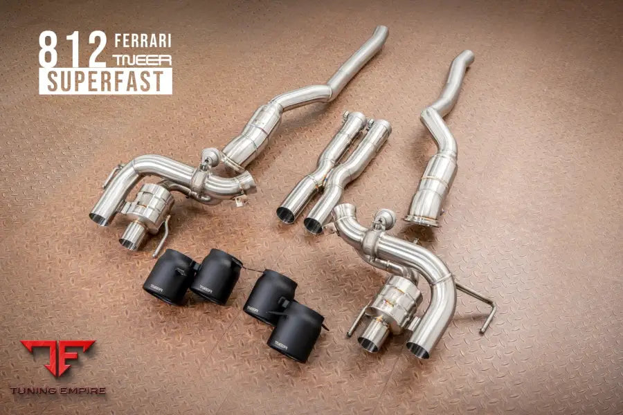 TNEER FERRARI 812 SUPERFAST EXHAUST SYSTEM