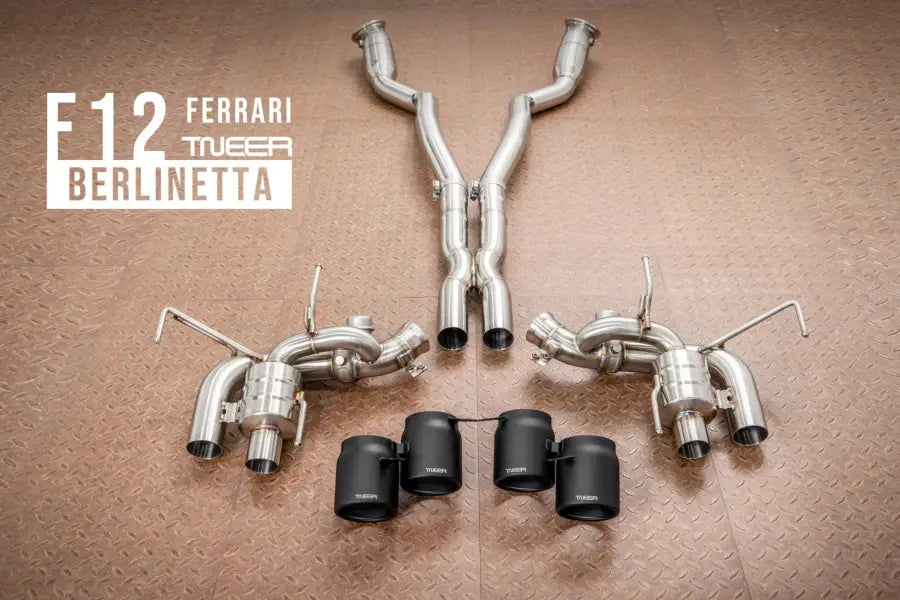 TNEER FERRARI F12 BERLINETTA EXHAUST SYSTEM
