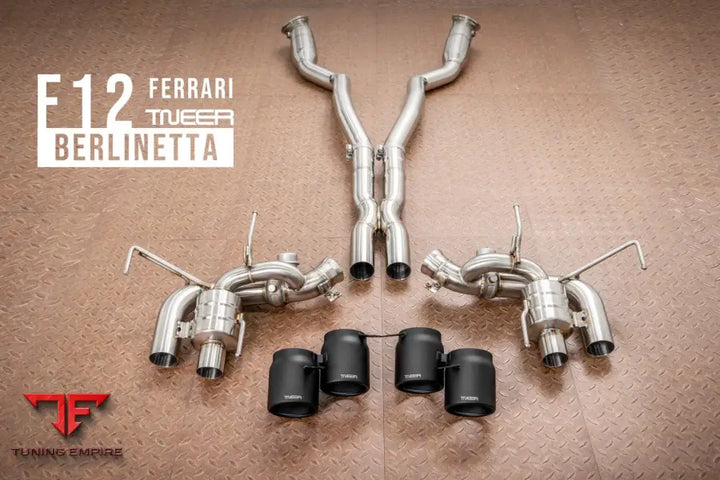 TNEER FERRARI F12 BERLINETTA EXHAUST SYSTEM