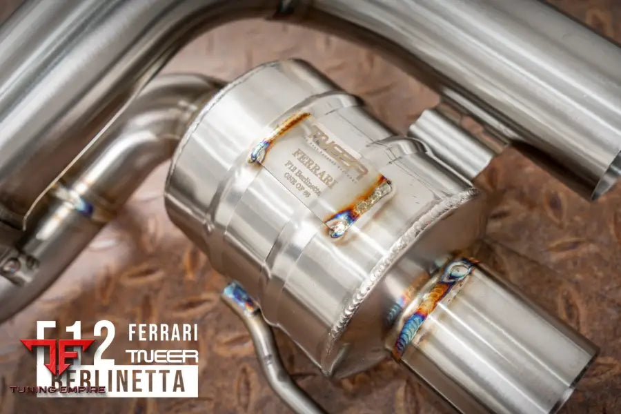 TNEER FERRARI F12 BERLINETTA EXHAUST SYSTEM
