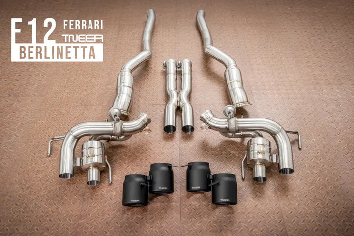 TNEER FERRARI F12 BERLINETTA EXHAUST SYSTEM