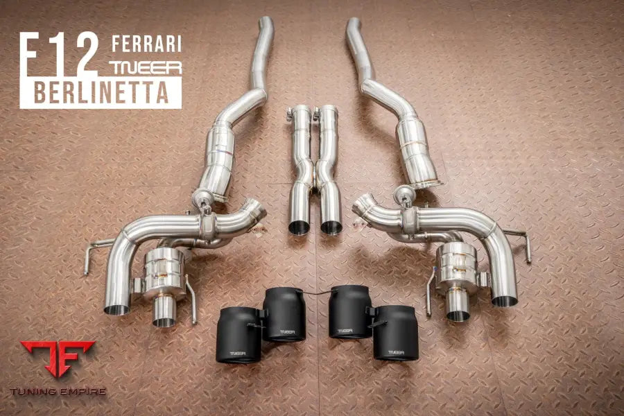 TNEER FERRARI F12 BERLINETTA EXHAUST SYSTEM