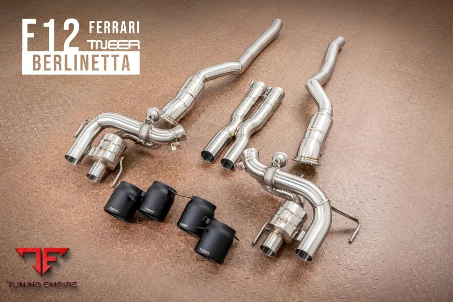 TNEER FERRARI F12 BERLINETTA EXHAUST SYSTEM