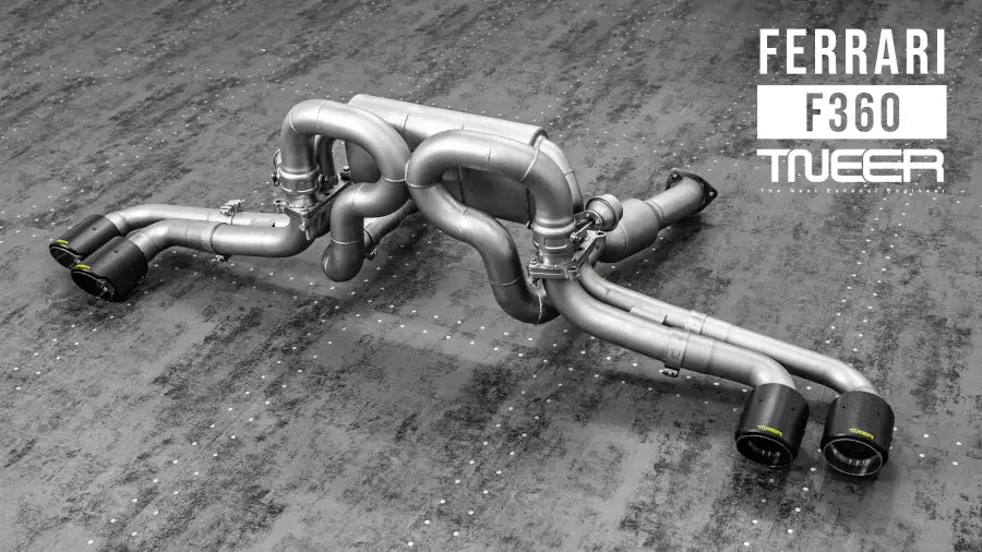 TNEER FERRARI F360 / SPIDER EXHAUST SYSTEM