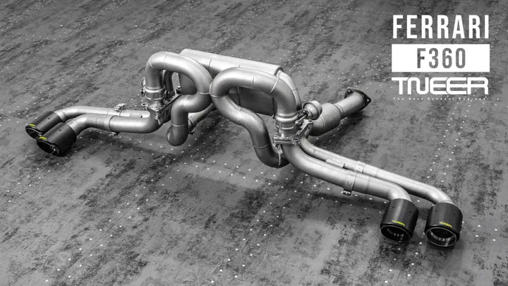 TNEER FERRARI F360 / SPIDER EXHAUST SYSTEM