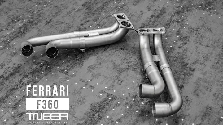 TNEER FERRARI F360 / SPIDER EXHAUST SYSTEM