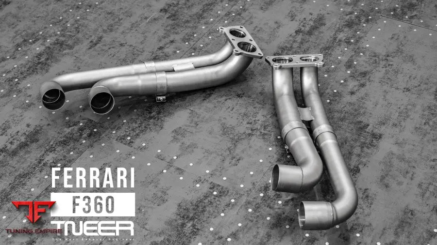 TNEER FERRARI F360 / SPIDER EXHAUST SYSTEM
