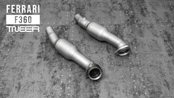 TNEER FERRARI F360 / SPIDER EXHAUST SYSTEM