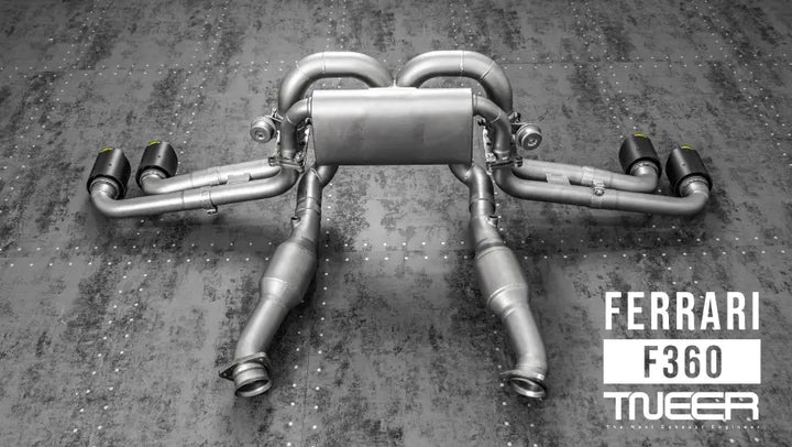 TNEER FERRARI F360 / SPIDER EXHAUST SYSTEM