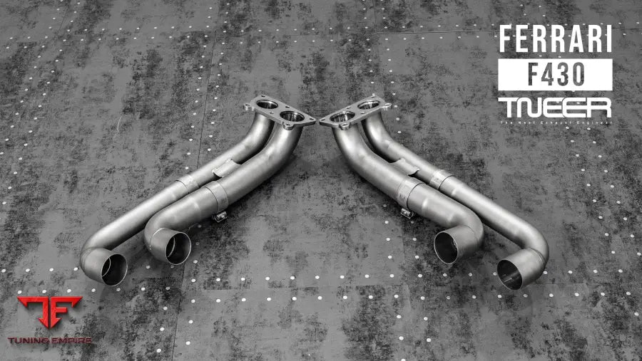 TNEER FERRARI F430 / SPIDER EXHAUST SYSTEM