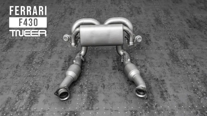 TNEER FERRARI F430 / SPIDER EXHAUST SYSTEM