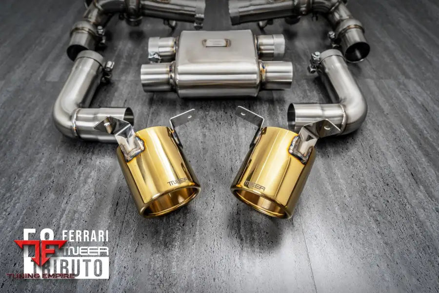TNEER FERRARI F8 TRIBUTO EXHAUST SYSTEM