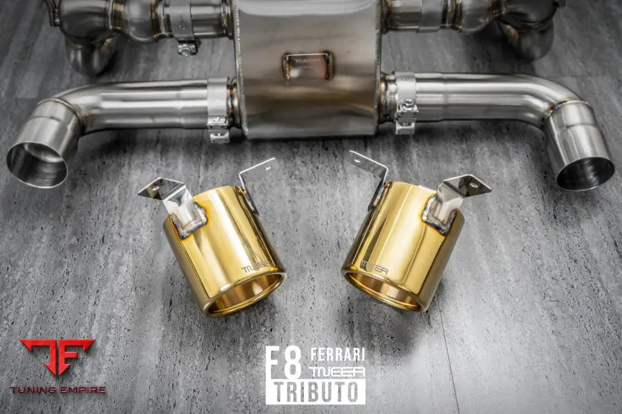 TNEER FERRARI F8 TRIBUTO EXHAUST SYSTEM