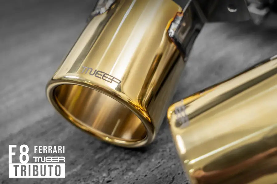 TNEER FERRARI F8 TRIBUTO EXHAUST SYSTEM