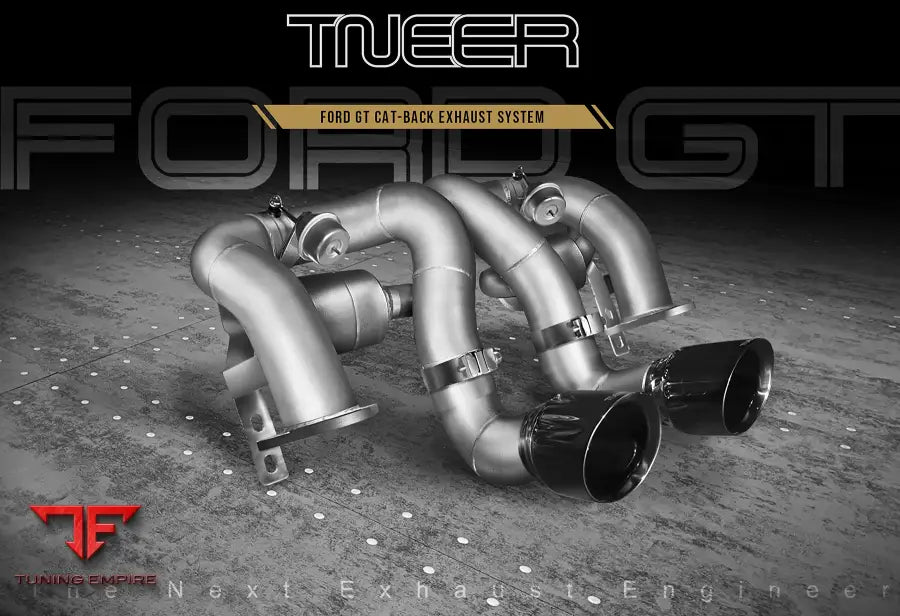 TNEER FORD GT CATBACK EXHAUST SYSTEM