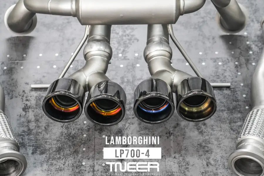 TNEER LAMBORGHINI AVENTADOR LP700-4 EXHAUST SYSTEM