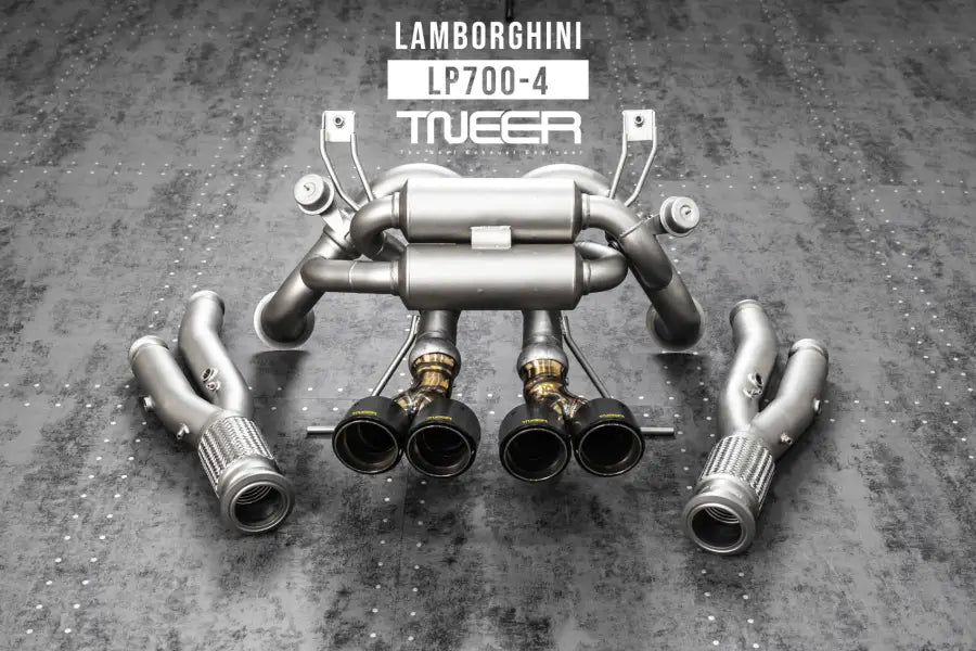 TNEER LAMBORGHINI AVENTADOR LP700-4 EXHAUST SYSTEM