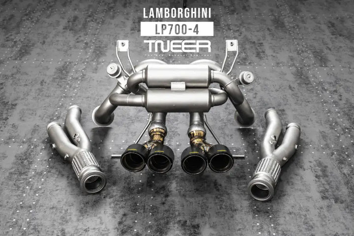 TNEER LAMBORGHINI AVENTADOR LP700-4 EXHAUST SYSTEM