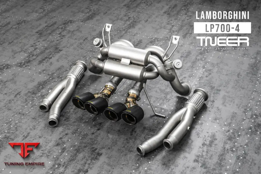 TNEER LAMBORGHINI AVENTADOR LP700-4 EXHAUST SYSTEM