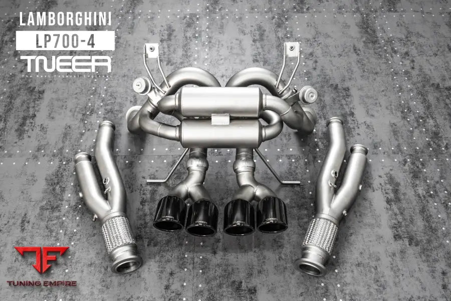 TNEER LAMBORGHINI AVENTADOR LP700-4 EXHAUST SYSTEM