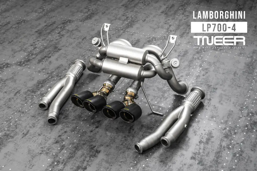TNEER LAMBORGHINI AVENTADOR LP700-4 EXHAUST SYSTEM